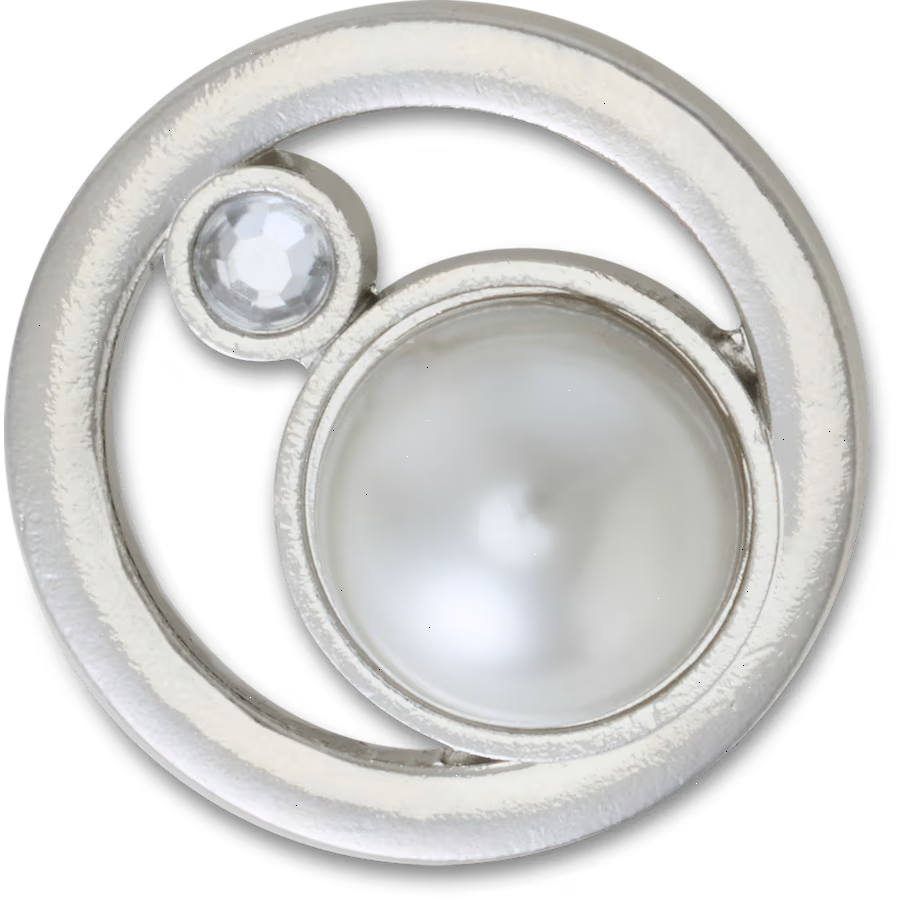 Silver Ring With Pearl