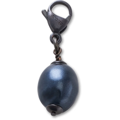 Silver Black SMT Pearl Charm