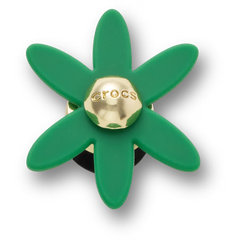 Retro Green Spinner Flower