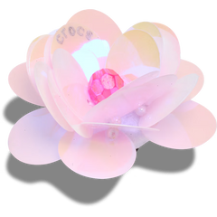 Sequin Pink Flower