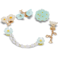 Blue Dainty Floral 5 Pack