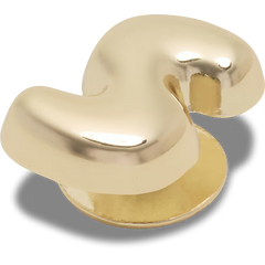 Gold Bubble Letter S