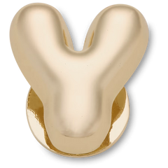 Gold Bubble Letter Y