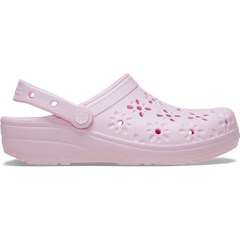 Classic Floral Cut-Out Clog