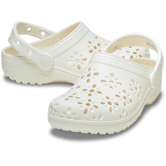 Kids' Classic Floral Cut-Out Clog