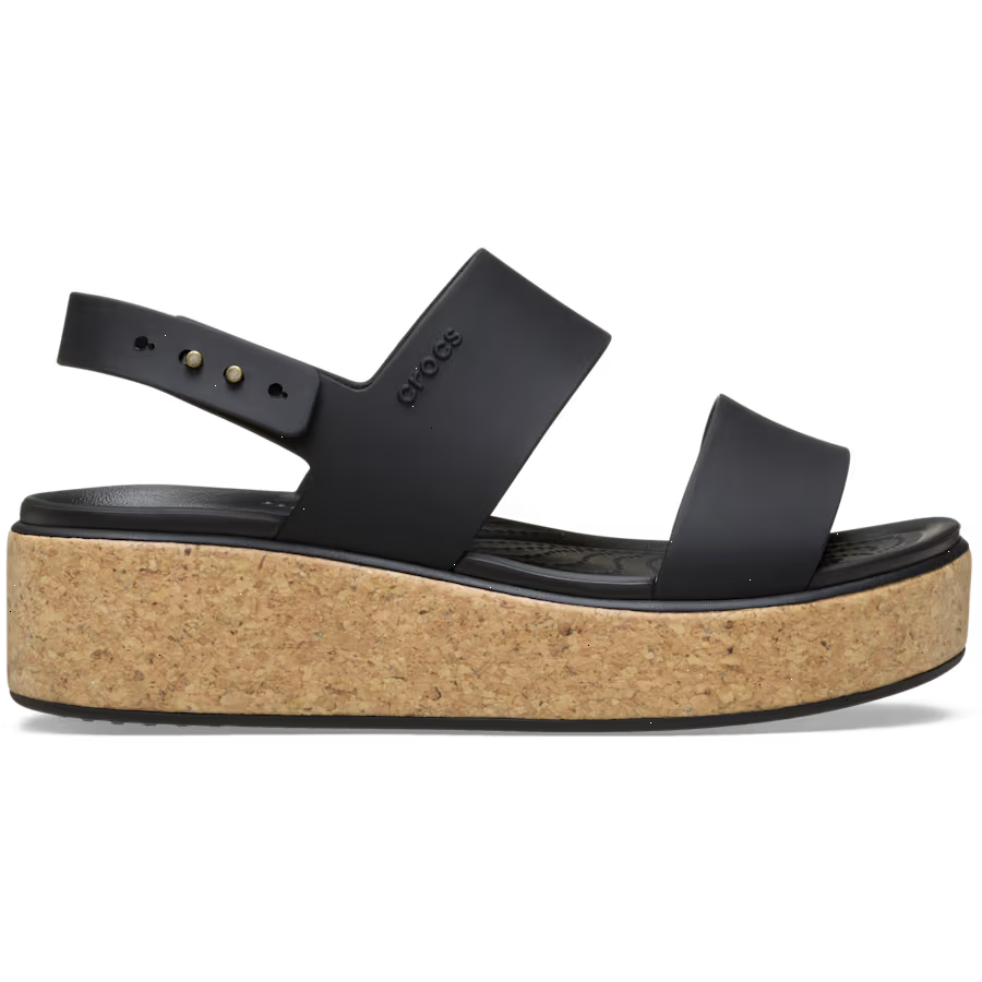 Brooklyn Low Wedge Cork Sandal
