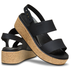 Brooklyn Low Wedge Cork Sandal