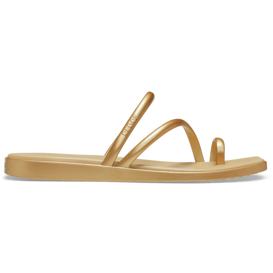 Miami Toe Loop Metallic Sandal
