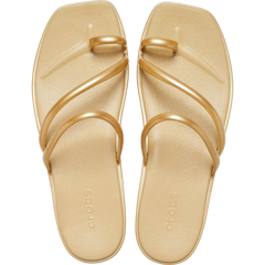 Miami Toe Loop Metallic Sandal