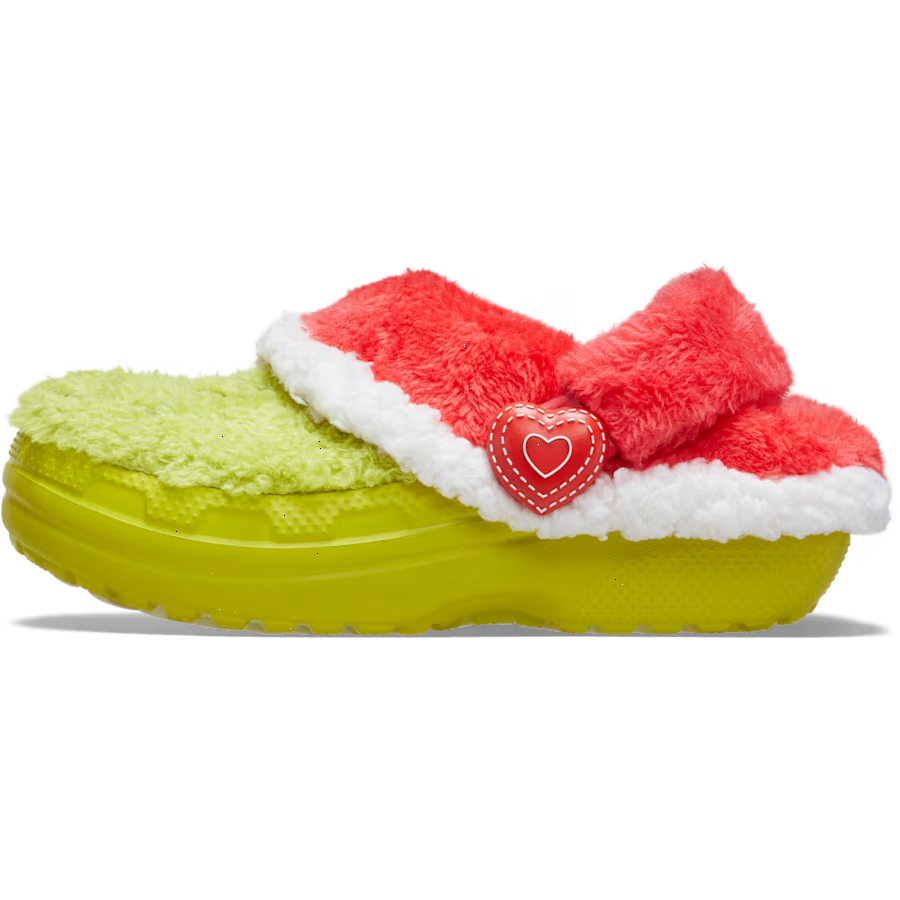 Kid's The Grinch Classic Lined Clog