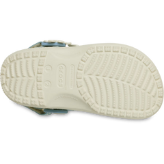 Kids’ Classic Denim Flower Adjustable Backstrap Clog