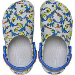 Toddler Classic Dragon Graphic Clog