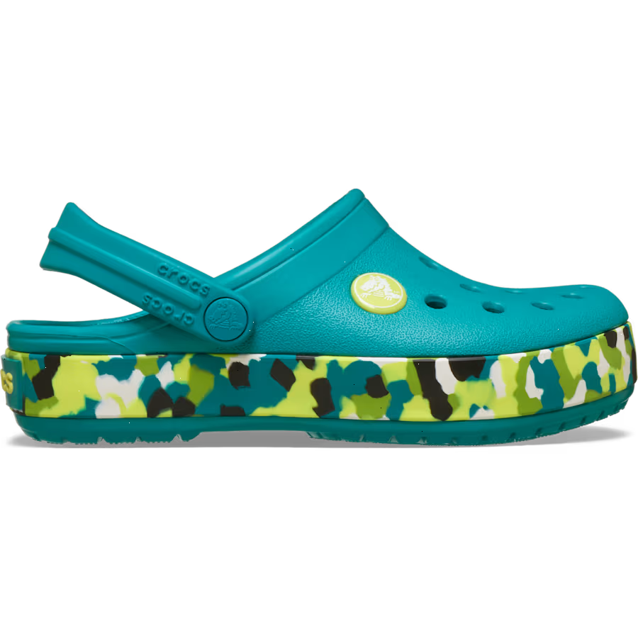 Toddler Crocband Glow Confetti Band Clog