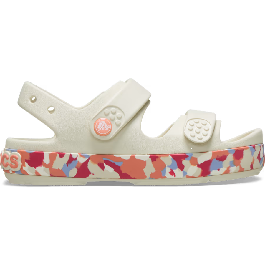 Kids’ Crocband™ Cruiser Glow Confetti Band Sandal.