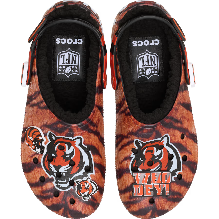 NFL Cincinnati Bengals Classic Lined Clog