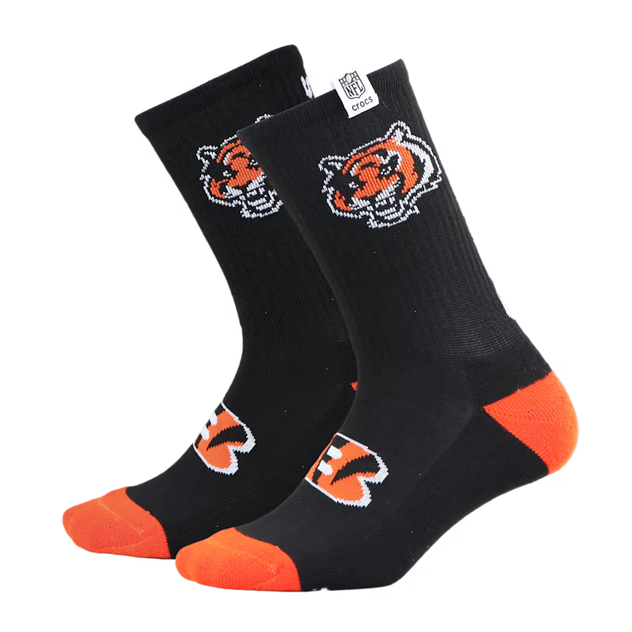 NFL Cincinnati Bengals Crocs Socks