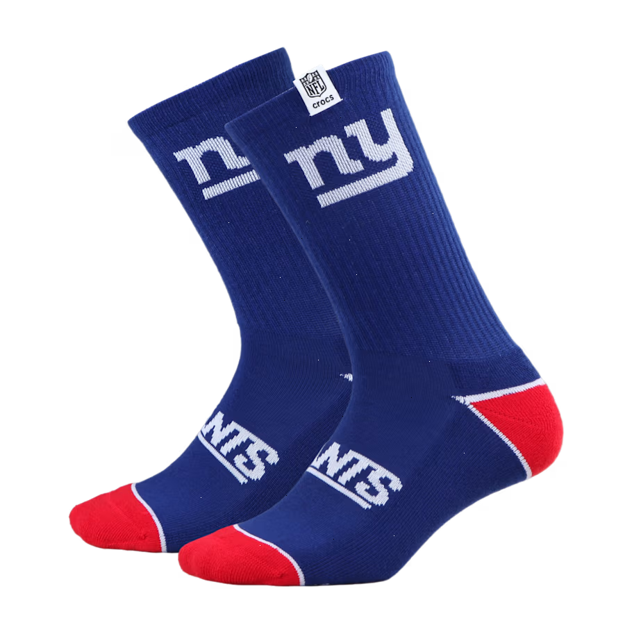 NFL New York Giants Crocs Socks