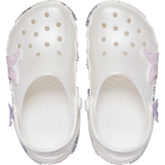 Kids' Classic Butterfly Sparkle Shaker Clog