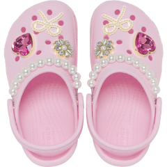 Toddler Classic Pearl Glam Clog