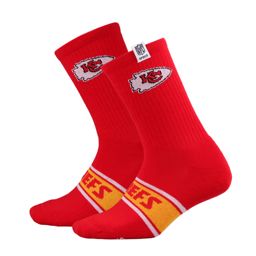 NFL Kansas City Chiefs Crocs Socks